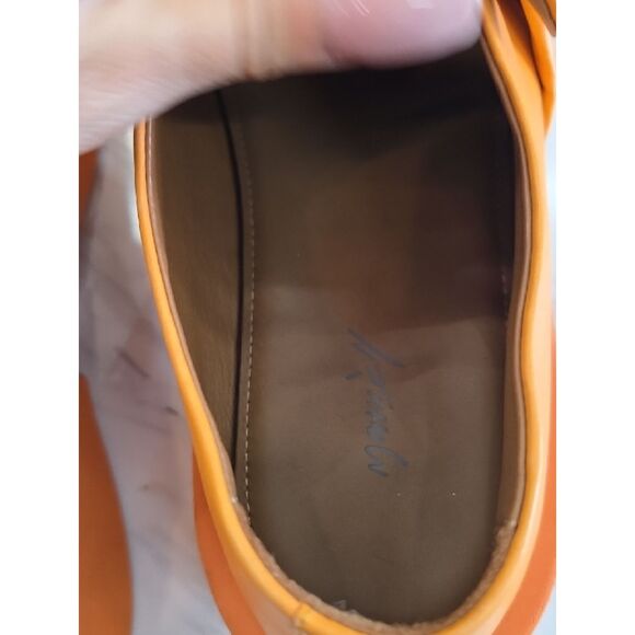 Men\'s Platform Slip-On Loafer in Bright Orange main image 6